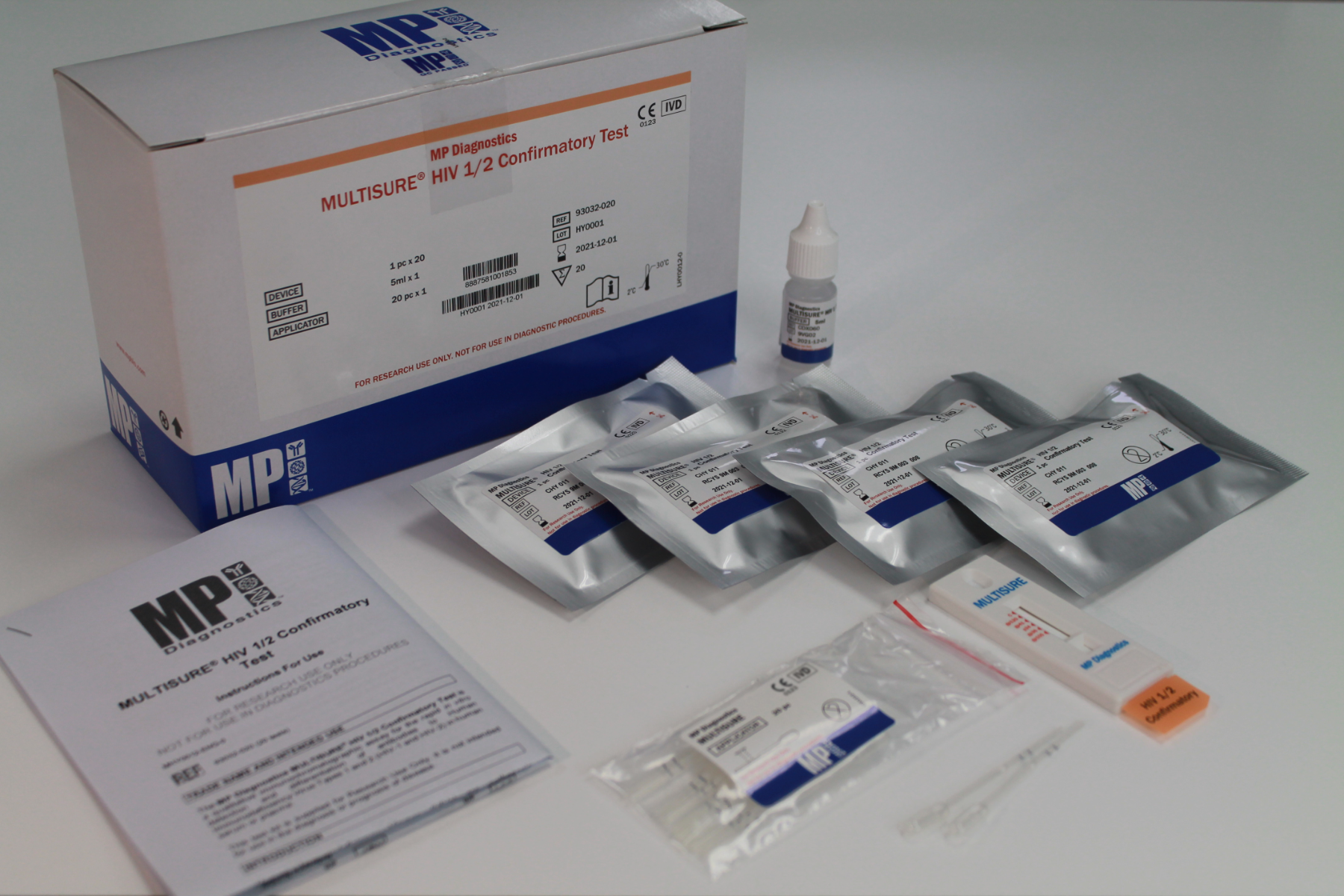 MULTISURE® HIV 1/2 Test de confirmation